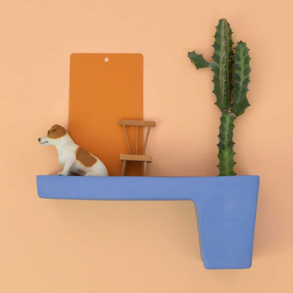 Wall storage Planter XL Cobalt Studio Harm en Elke