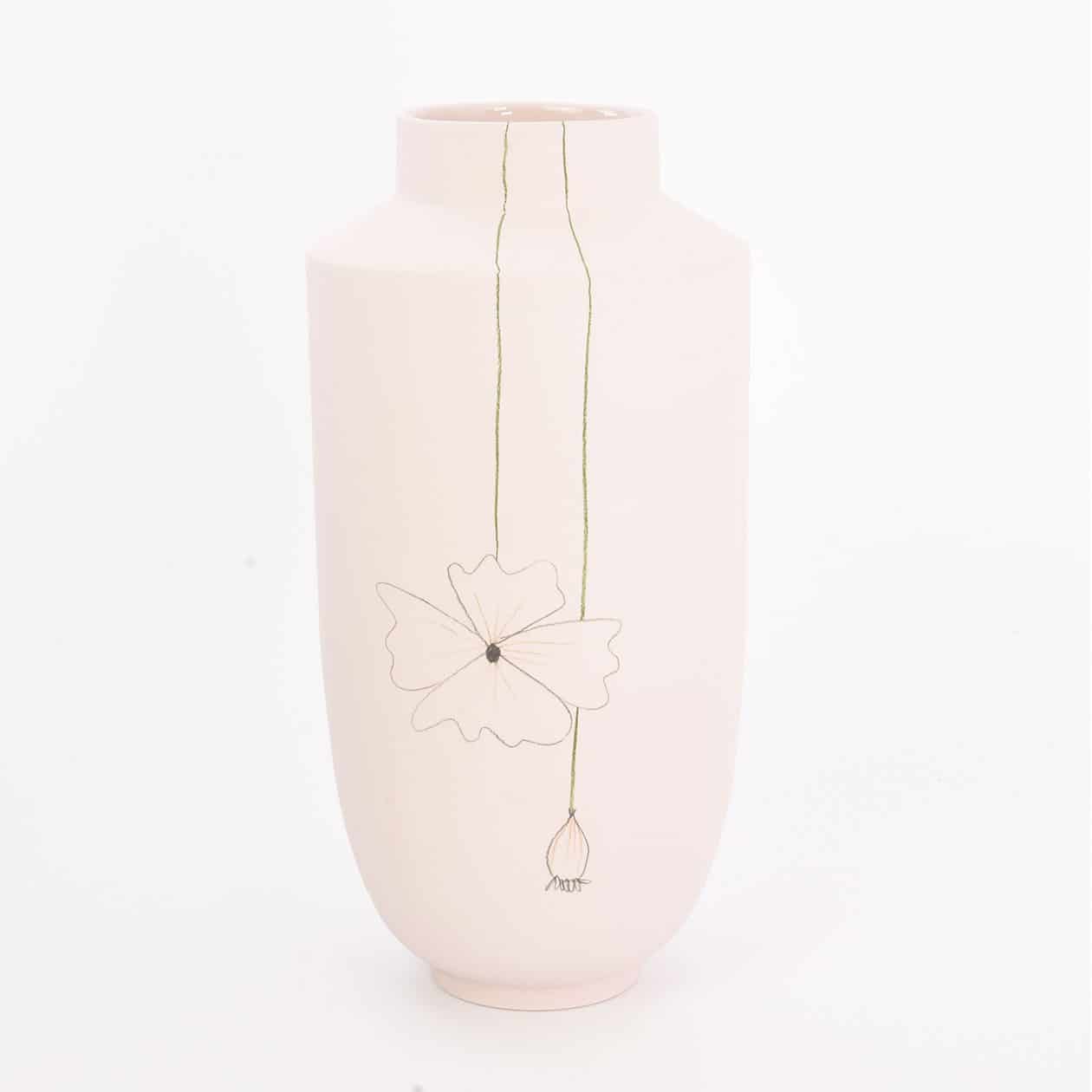 Vase | Field flower | Pink 03