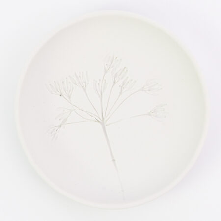 Plant stamp plate S | White