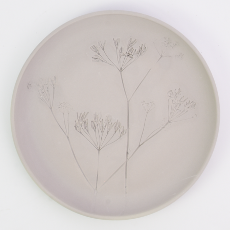 Plant stamp plate L | Grey