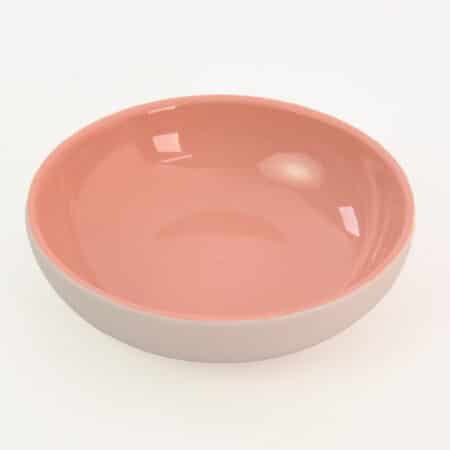 Soap bowl | Round | Red (pink outside)