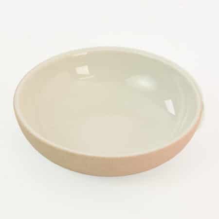 Soap bowl | Round | White (sand outside)