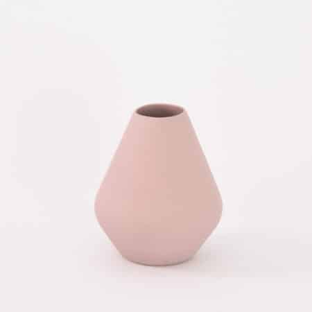 Alternative view of Vase S | Brown