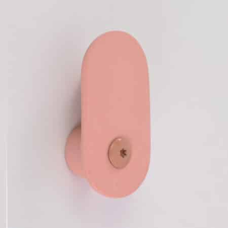 Alternative view of Coat hook | Coral red