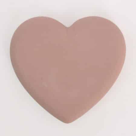 Big heart | Brown (Old pink)