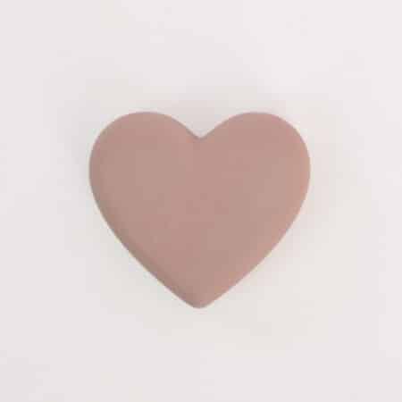 Little heart | Brown (Old pink)