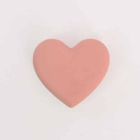 Little heart | Coral red