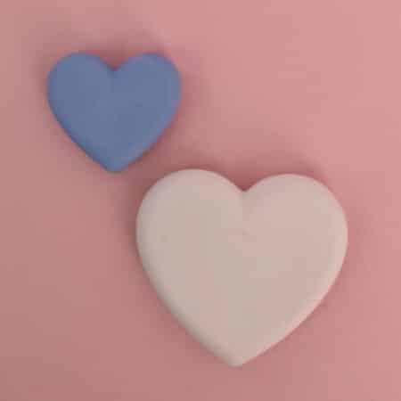 Alternative view of Big heart | Pink