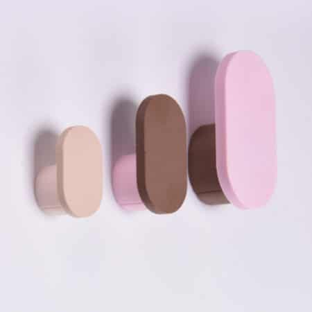 Alternative view of Printed Hook | 09. Pink