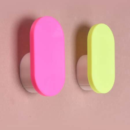 Alternative view of Printed Hook | 11. Neon pink