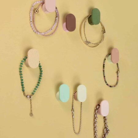 Alternative view of Printed Hook | 05. Pistache