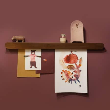 Alternative view of Pinbar | Walnut | 90 cm