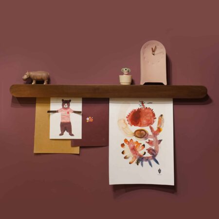 Alternative view of Pinbar | Walnut | 90 cm