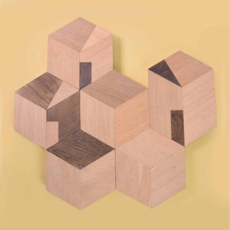 Alternative view of Wall object wood | 05