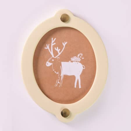 Alternative view of Christmas present photo frame oval | No thank you