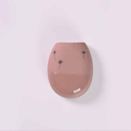 Alternative view of Recycle wall vase | Old pink/brown | M