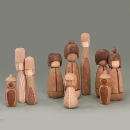 Alternative view of Wooden doll | 01