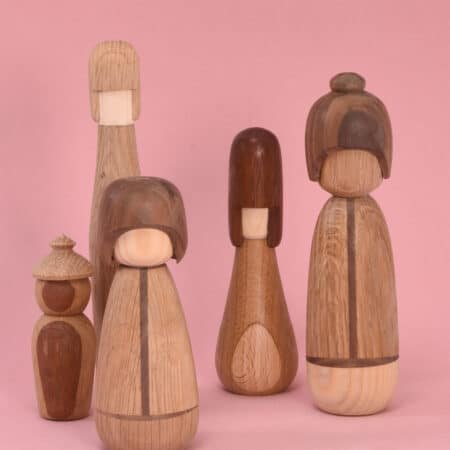 Alternative view of Wooden doll | 02